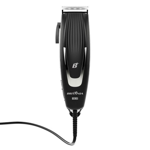 Cortador de Cabelos Britânia Bcr03 9 Acessórios 18w 127v
