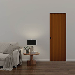 Porta Sanfonada Mogno Plasbil 210x80cm - 4