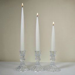 Kit de Velas Decorativas Afiladas para Castiçal - 1