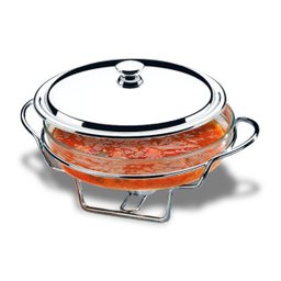Rechaud com Assadeira 26cm de Diâmetro e Tampa Brinox - 2