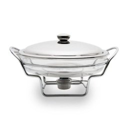Rechaud com Assadeira 26cm de Diâmetro e Tampa Brinox - 1