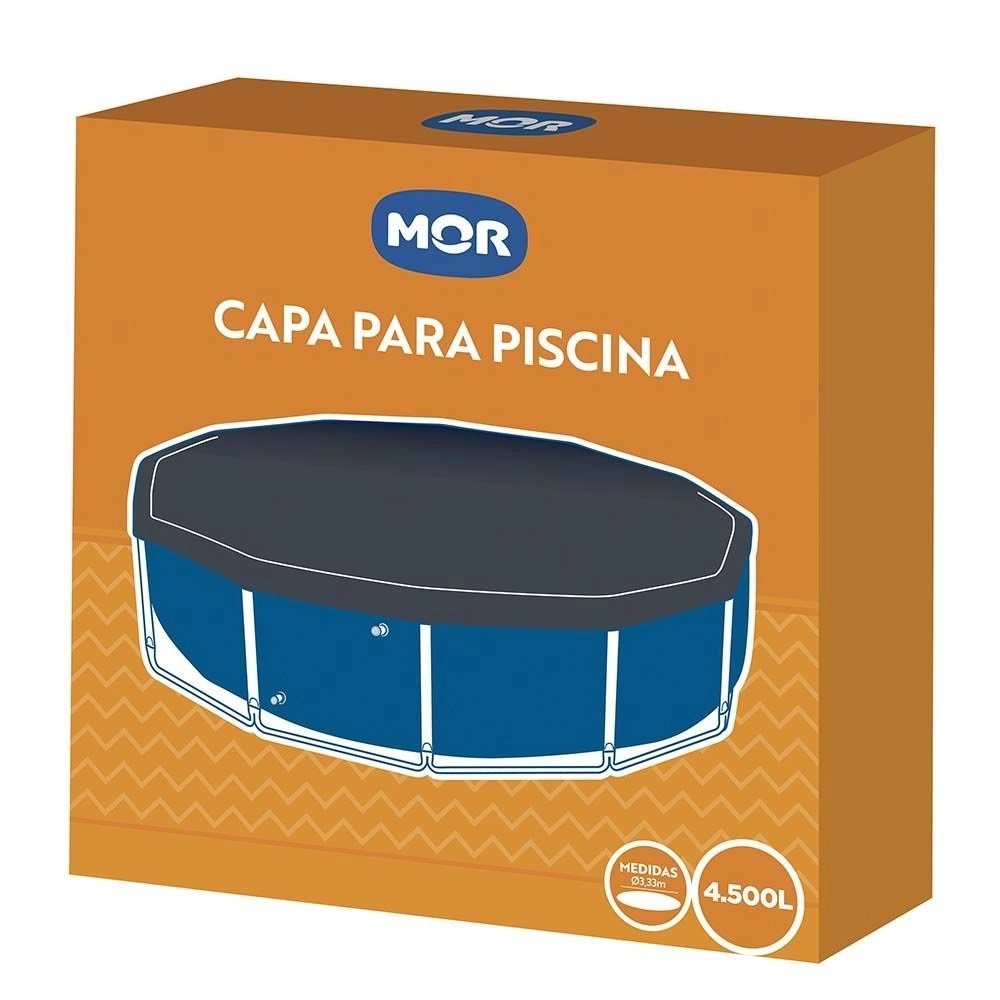 Piscina Circular Premium com capa e forro 4.500 l - MOR - 3