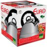 Chaleira Inox com Apito 2,8 Litros Euro - 3