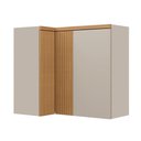 Ver imagem 1 de Armário Canto 3 Portas Allure Linea Brasil Mdf