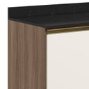 Ver imagem 2 de Balcão para Cooktop com Tampo 80cm Maly N03 Carvalho/off White - Mpozenato
