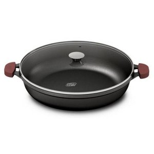 Disco Alto Ferro 6,9 Litros com Tampa de Vidro 8343 Mta Preto