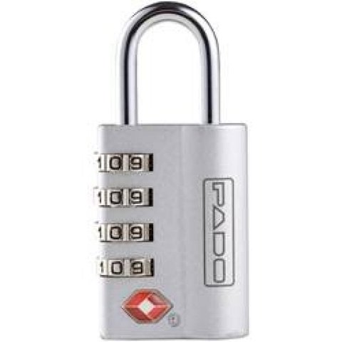 Cadeado SM Executive 4 Segredos Prata - Pado