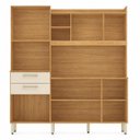 Ver imagem 3 de Cozinha Compacta 6 Portas 2 Gavetas Select Cinamomo / Off White Demobile