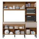 Ver imagem 3 de Cozinha Compacta Amaranto 5 Portas e 1 Gaveta Amêndola Touch/nude Prime Tx - Demóbile