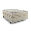 Ver imagem 2 de Cama Box Casal Molas Maxspring 138x188cm Koln Bege