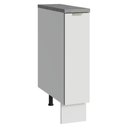 Ver imagem 1 de Balcão Porta-temperos 20cm 1 Porta (com Tampo) Branco Veludo Lux Madesa