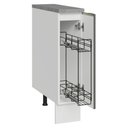 Ver imagem 2 de Balcão Porta-temperos 20cm 1 Porta (com Tampo) Branco Veludo Lux Madesa