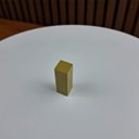 Ver imagem 6 de Kit Lixeira Branca com Dourado Porta Papel e Porta Toalha Dourada - Edecasamovies