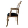 Cadeira Medalhão com Braço - Imbuia e Palha - Tommy Design - 3