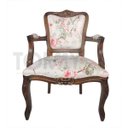 Ver imagem 3 de Kit 2 Poltronas Luis xv Floral - Glace Pêssego - Tommy Design