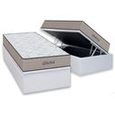 Ver imagem 5 de Cama Box Baú Casal: Colchão Espuma D45 Orthoflex Genova + Base Crc Courano White(138x188)