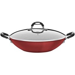 Wok 32cm 4,8l Monaco - Aluminio Revestimento Antiaderente E Silicone - 1