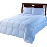 Edredom Casal 220x240cm Pluma de Ganso Percal 233 Fios Plumasul - 1