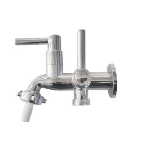 Torneira Abs Cromada Tanque Máquina De Lavar Parede 1428