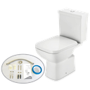 Ver imagem 1 de Combo Bacia com Caixa Acoplada + Kit Instalação Misti Branco - CBMIS00 - ICASA