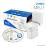 Combo Bacia com Caixa Acoplada + Kit Instalação Misti Branco - CBMIS00 - ICASA - 6