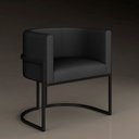 Ver imagem 3 de Poltrona Estofada Oregon Preto Fosco/suede Preto - M. Arapongas Preto Fosco/suede Preto