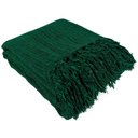Ver imagem 2 de Manta para Sofá Gigante Decorativa Verde Escuro 240x180 Modelo:manta