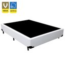 Ver imagem 2 de Cama Box Viúva Sintético Branco Emth 128x188x40