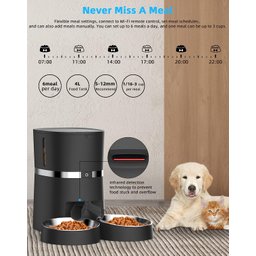 Alimentador Inteligente Automático para Gatos - 3