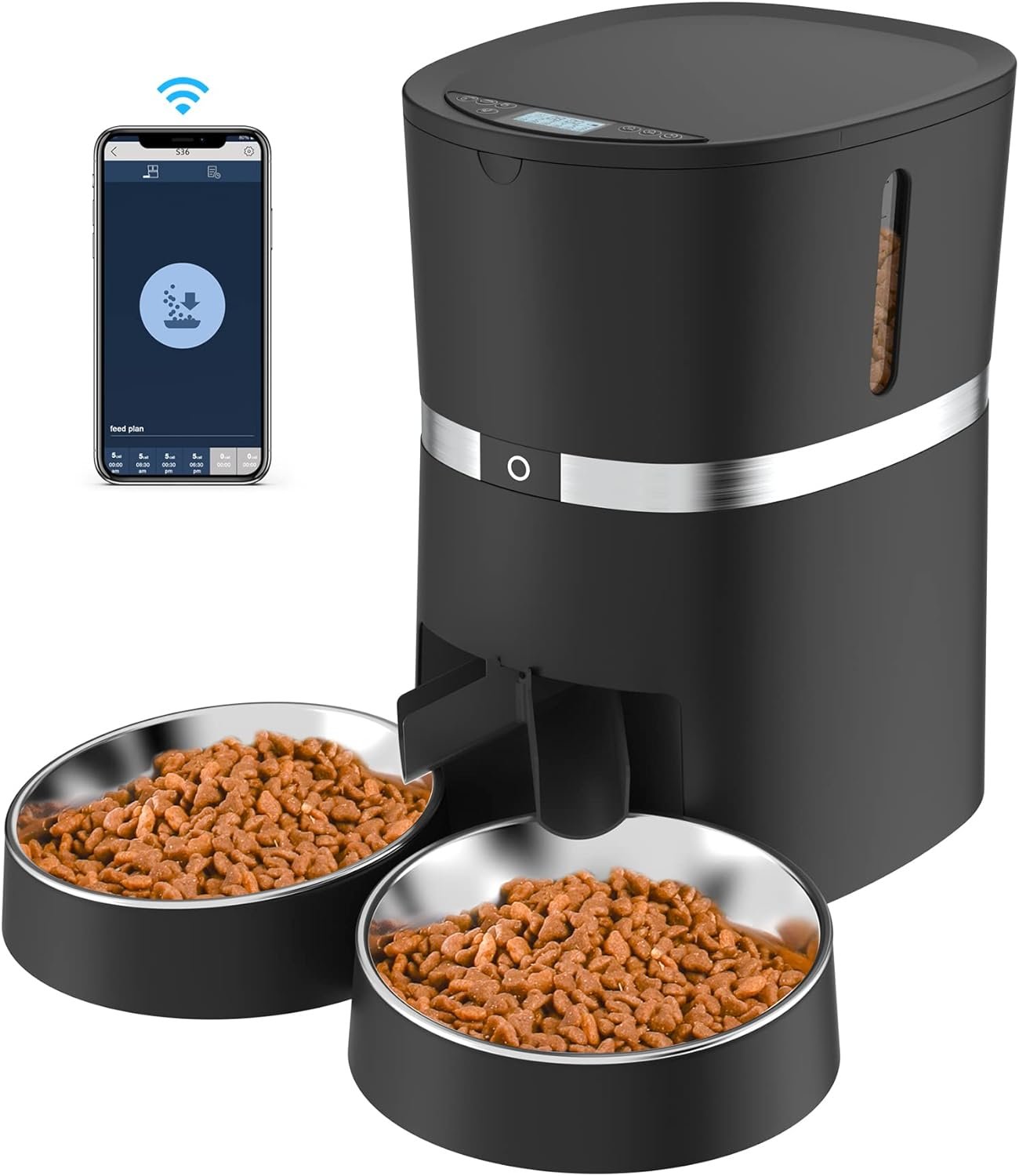 Alimentador Inteligente Automático para Gatos | MadeiraMadeira