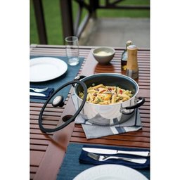 Jogo de Panelas Aço Inox com Revestimento Cerâmico Interno 4 Peças Tramontina - 2 Jogo de Panelas Aço Inox com Revestimento Cerâmico Interno 4 Peças Tramontina - 2