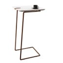 Ver imagem 1 de Mesa Apoio Lateral para Sofá Atenas Pé Café:Branco