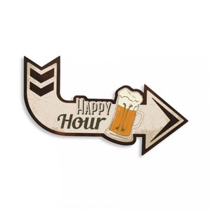 Quadro Seta Happy Hour