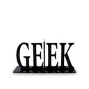 Ver imagem 3 de Suporte Aparador De Livros Dvd Cd Geek Letras Escrita