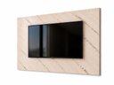 Ver imagem 2 de Painel para TV até 55 Polegadas 119x90cm Marmorizado Moderno para Sala de Estar Yescasa