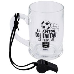 Caneco de Chopp com Apito - Loucos por Futebol - 2