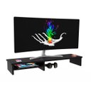 Ver imagem 1 de Estande Suporte Monitor Mesa Setup Gamer Home Office Base Elevada Organização Escritório