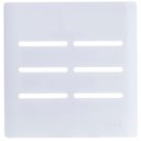 Ver imagem 1 de Placa 4x4 Para 6 Interruptores Branco Novara