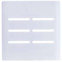 Placa 4x4 Para 6 Interruptores Branco Novara - 1