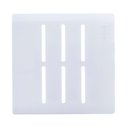 Ver imagem 2 de Placa 4x4 Para 6 Interruptores Branco Novara