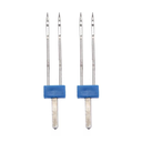 Ver imagem 2 de Kit 10 Agulha Dupla para Maquina Domestica Hzx1 4mm - Numero 14