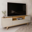 Ver imagem 1 de Rack para Tv até 75 Polegadas Orlando Tauari/off White - Linea Brasil