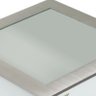 Plafon Space Emb. Quad. 30cm Alum. Vidro Fosco E-27 3 Lâmpada Max 60W Escovado - 2