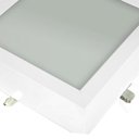 Ver imagem 3 de Plafon Space Sobr. Quad. 25cm Alum. Vidro Fosco E-27 2 Lâmpada Max 60W Branco