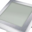 Ver imagem 2 de Plafon Space Sobr. Quad. 30cm Alum. Vidro Fosco E-27 3 Lâmpada Max 60W Escovado