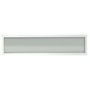 Ver imagem 1 de Plafon Space Sobr. Ret. 35cm Alum. Vidro Fosco E-27 2 Lâmpada Max 60W Branco