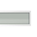 Ver imagem 3 de Plafon Space Sobr. Ret. 35cm Alum. Vidro Fosco E-27 2 Lâmpada Max 60W Branco