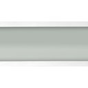 Ver imagem 2 de Plafon Space Sobr. Ret. 35cm Alum. Vidro Fosco E-27 2 Lâmpada Max 60W Branco
