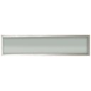 Ver imagem 1 de Plafon Space Sobr. Ret. 75cm Alum. Vidro Fosco 2x20W Fluor. Escovado