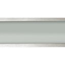 Ver imagem 2 de Plafon Space Sobr. Ret. 75cm Alum. Vidro Fosco 2x20W Fluor. Escovado